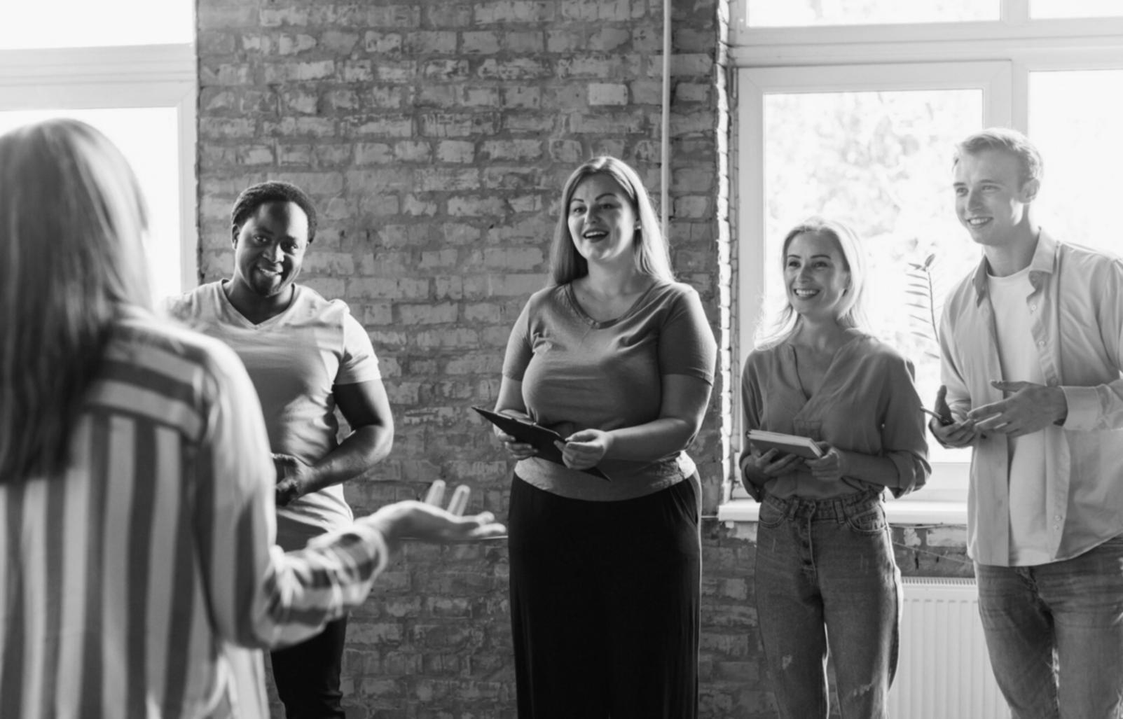 Atelier pratique d'écoute active en petit groupe